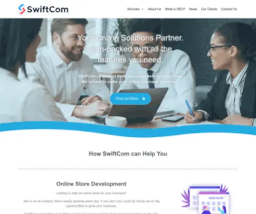 Apexsystems.co.za(SwiftCom) Screenshot