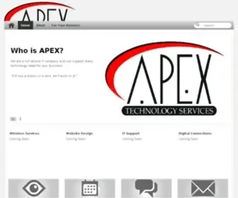 Apextechnologyservices.com(APEX Technology Services) Screenshot