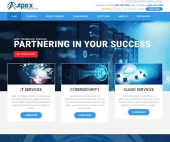 Apextechservices.com(IT Consulting) Screenshot