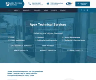 Apexts.net.au(HVAC Contractors) Screenshot