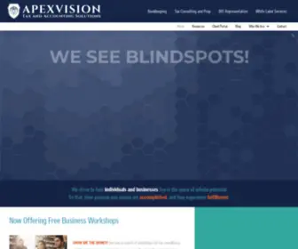 Apexvision.tax(WordPress) Screenshot