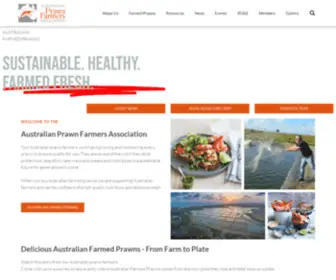 Apfa.com.au(Australian Prawn Farmers Association) Screenshot