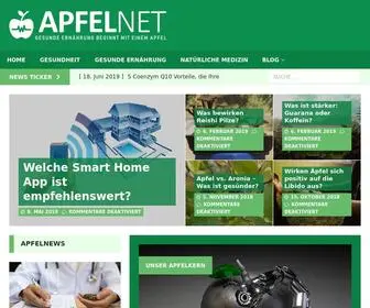 Apfelnet.de(Gesunde Ern) Screenshot