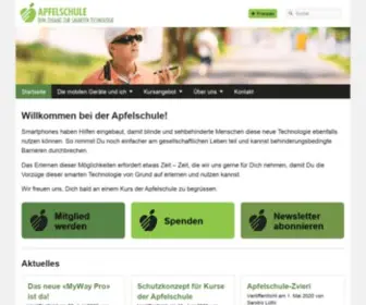 Apfelschule.ch(Dein Zugang zur smarten Technologie) Screenshot