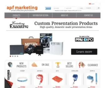 Apfmarketing.com(APF Marketing) Screenshot