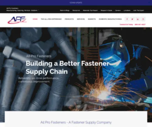 APF.net(All-Pro Fasteners) Screenshot
