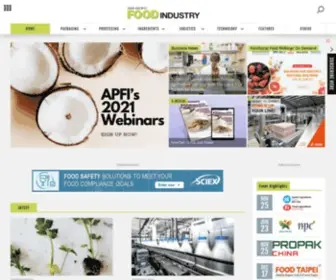 Apfoodonline.com(APFI is Asia leading publication specialising in F&B technology) Screenshot