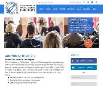 APF.org(Association of Professional Futurists) Screenshot