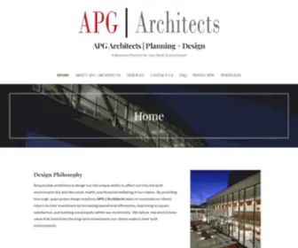 APG-Architects.com(A Business Partner for Your Built) Screenshot