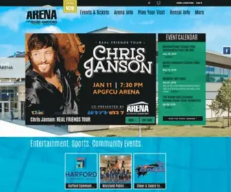 Apgfcuarena.com(APG Federal Credit Union Arena) Screenshot