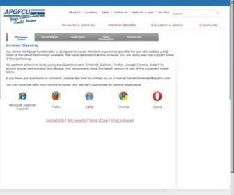 Apgfcumortgages.com(Apgfcumortgages) Screenshot