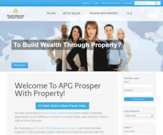 Apgpro.com.au(APG Prosper with Property) Screenshot