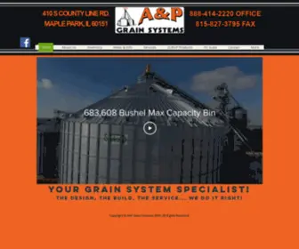 Apgrainsystems.com(A&P Grain Systems) Screenshot