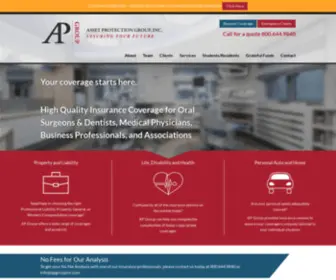 Apgroupinc.com(Asset Protection Group) Screenshot
