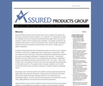 APGRP.com(Assured Products Group) Screenshot