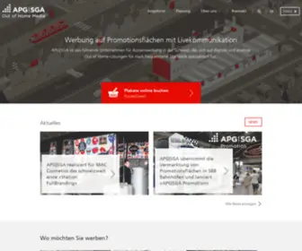 Apgsga-Promotion.ch(Mehr Werbewirkung mit APG) Screenshot