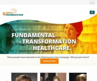 Aphafoundation.org(APhA Foundation) Screenshot
