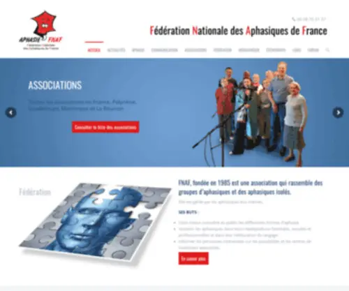 Aphasie.fr(Fédération) Screenshot
