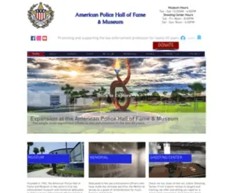 APHF.org(American Police Hall of Fame & Museum) Screenshot