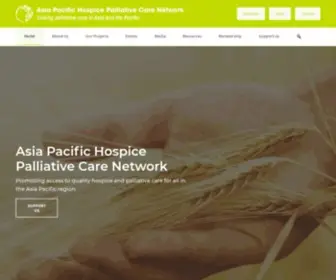 APHN.org(Asia Pacific Hospice Palliative Care Network) Screenshot