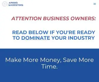 Aphnomarketing.com(Aphnomarketing) Screenshot