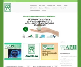 APH.org.br(Home) Screenshot
