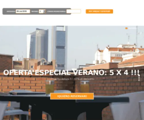 Aphotel-Galeon.com(Aparthotel en Madrid) Screenshot