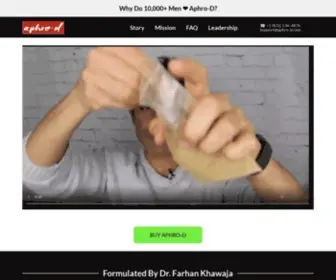 Aphro-D.com(Aphrodsupplement) Screenshot