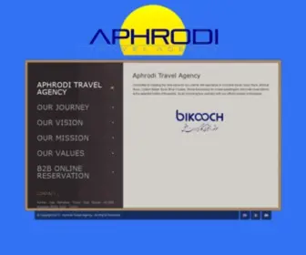 Aphroditravel.com(Aphrodi Travel Agency) Screenshot