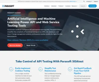 API-Test.com(Parasoft SOAtest) Screenshot