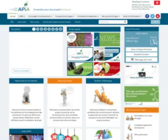 Apia.com.tn(Agence de Promotion des Investissements Agricoles) Screenshot