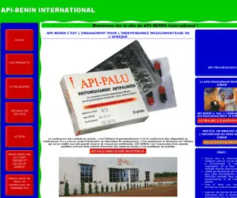 Apibenin.org(API-BENIN INTERNATIONAL) Screenshot