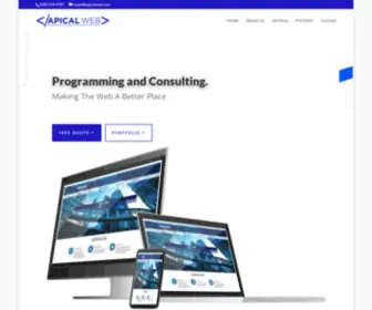 Apicalweb.com(Developers Making the Web a Better Place) Screenshot