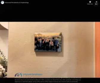 Apichico.com(It is our goal to provide you with as much information possible on your first visit that will allow you to make informed decisions about your periodontal healthcare) Screenshot