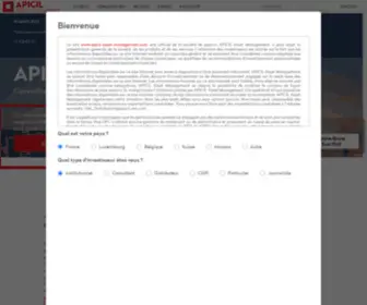 Apicil-Asset-Management.com(APICIL Asset Management) Screenshot
