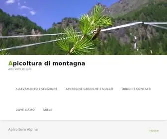 Apicolturalpina.it(Valle Ossola) Screenshot