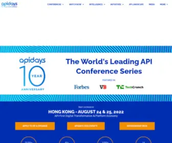 Apidays.io(World's leading series of API Conferences) Screenshot