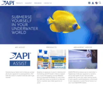 Apifishcare.com(API® brand) Screenshot