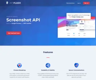 Apiflash.com(Website screenshot API) Screenshot