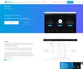 Apihub.com(Enterprise Hybrid Integration Platform) Screenshot