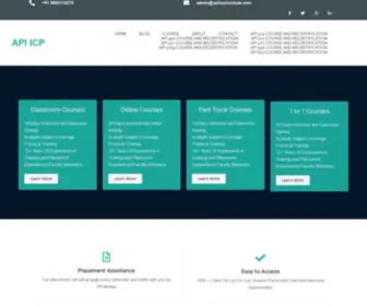 ApiicPinstitute.com(API ICP) Screenshot