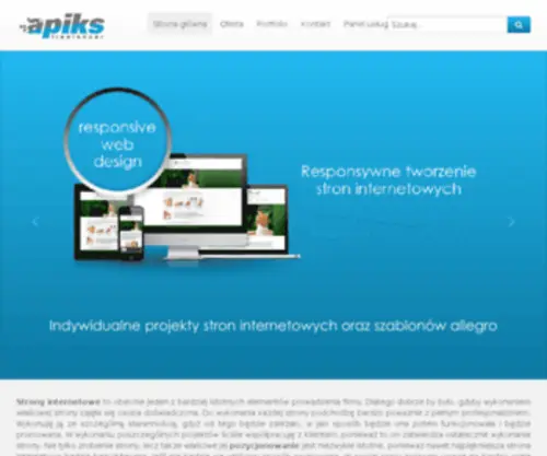 Apiks.pl(Tworzenie stron internetowych) Screenshot