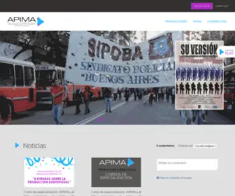 Apima.com.ar(Productores Independientes) Screenshot