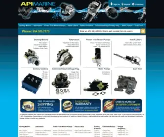 Apimarine.com(API MARINE) Screenshot