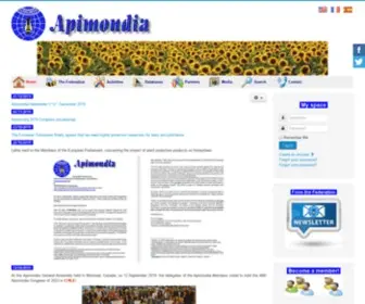 Apimondia.com(Apimondia) Screenshot