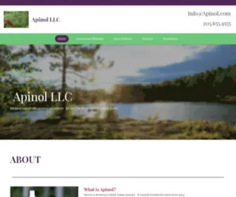 Apinol.com(Natures healing power) Screenshot