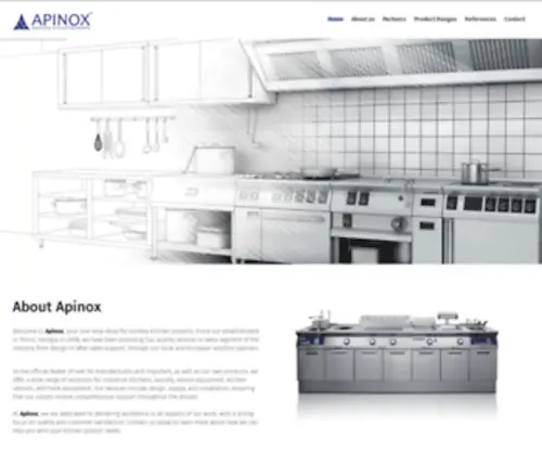 Apinox.com.tr(APİNOX MUTFAK) Screenshot