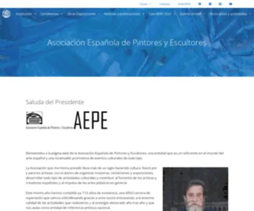 Apintoresyescultores.es(Noticias y publicaciones) Screenshot