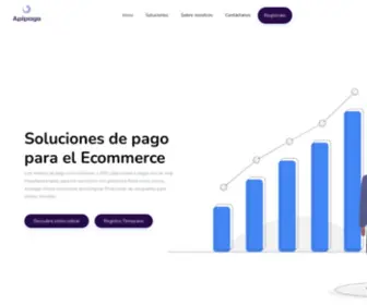 Apipago.net(Soluciones de pago en línea para el comercio electrónico en Venezuela y Latinoamérica) Screenshot