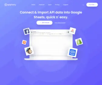 Apipheny.io(API Connector for Google Sheets) Screenshot